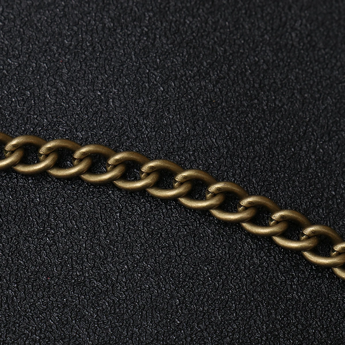 

Pocket Watch Chain Retro Style Heavy Duty Claw Closure Bronze Glossy Metal for Watch Belt Key Chain Classic Vintage Accessories
