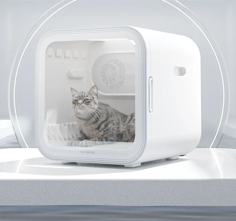 

Drying Baker for Pet Cat Automatic Dog Dryer Household 15-Minute Flash Drying
