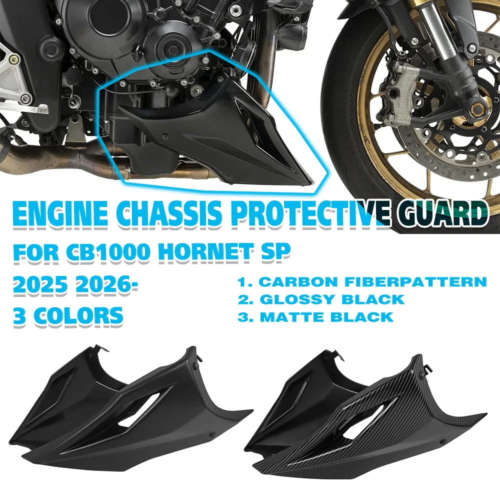 

Lower Fairing Cover Belly Pan Engine Chassis Protective Guard For HONDA CB1000 Hornet SP 2025 2026- Motorcycle Accessories