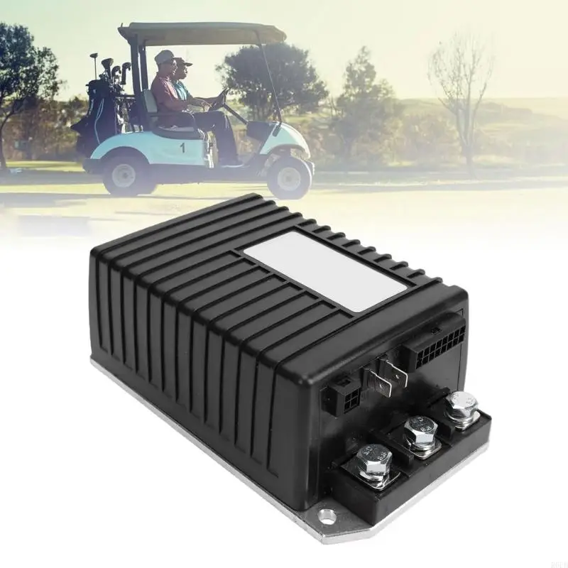 48V 275A Golf Cart Controller Replacement with Wiring Connector and Metal Mounting Base for G29 Electric Cart Drive Repair and