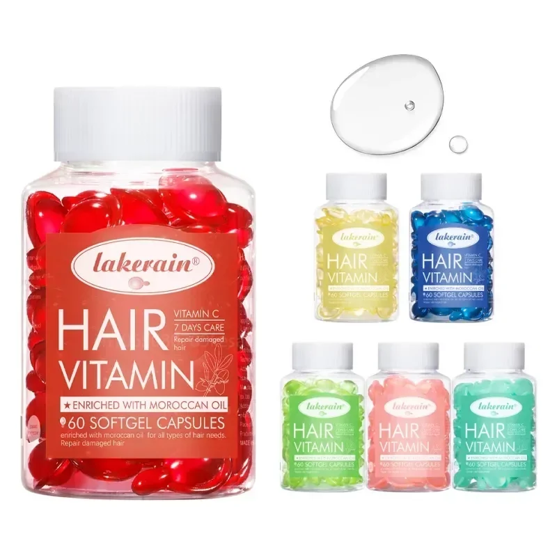 

Капсулы Для Волос 60 Capsules Hair Vitamin C Scalp Treatment Damage Repair Moroccan Oil Soft Frizz Hydrating Nourishing