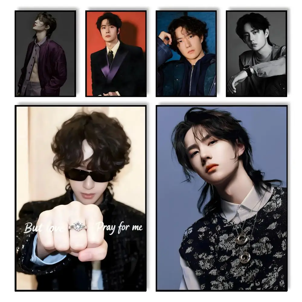 Actor Y-Yibo Wang Poster HD Self Adhesive Waterproof Wall Art Ideal for Home Office Dorm Bedroom Great Gift