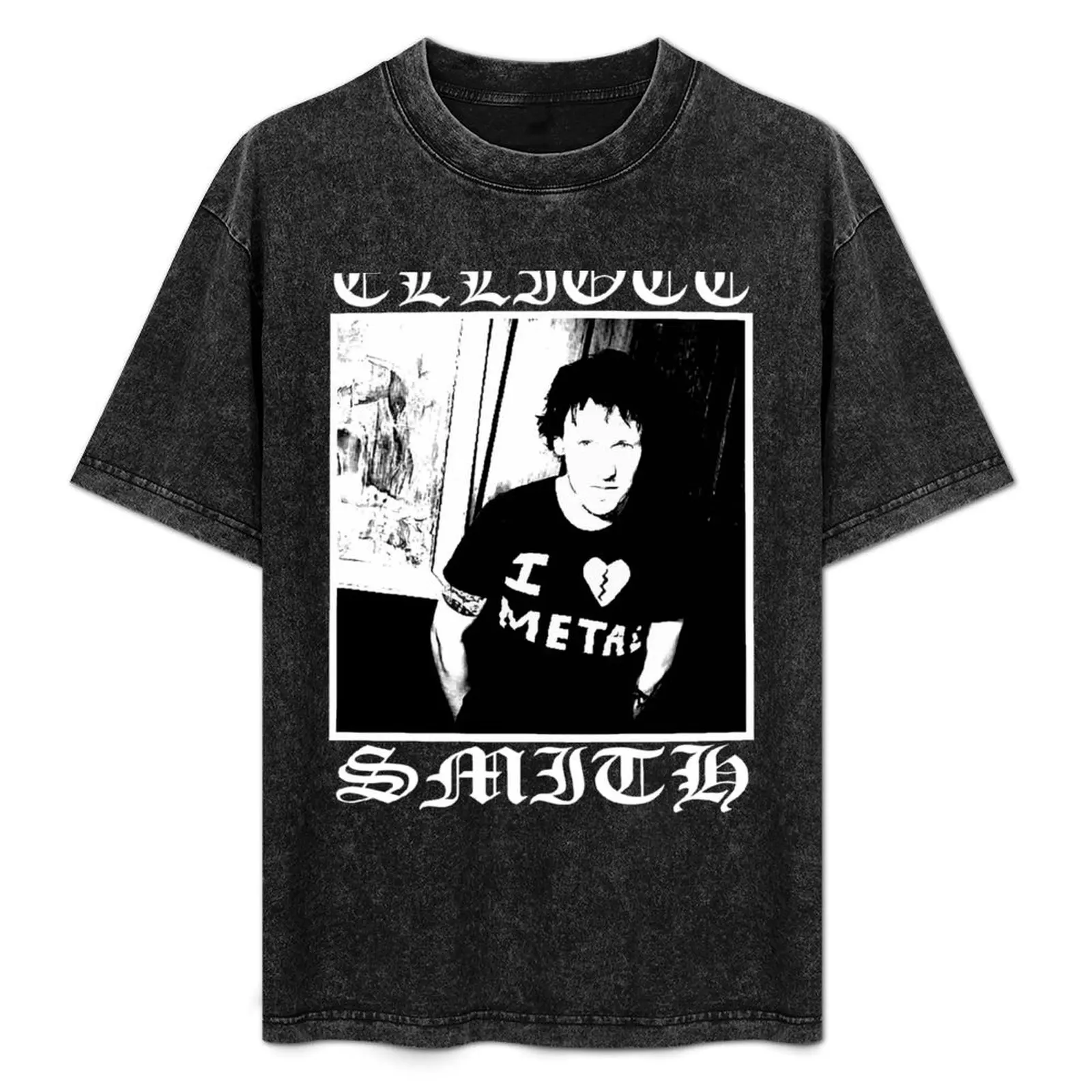 

Elliott Smith I <3 Metal T-Shirt kawaii clothes blue archive shirts graphic tees graphic shirts mens graphic t-shirts pack