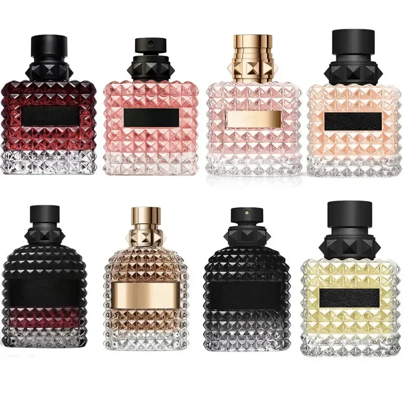 100ml Designer Glass Bottle Born In Roma Intense Donna Coral Fantasy A Classic Yellow Dream Man Miss Donna Day Rose