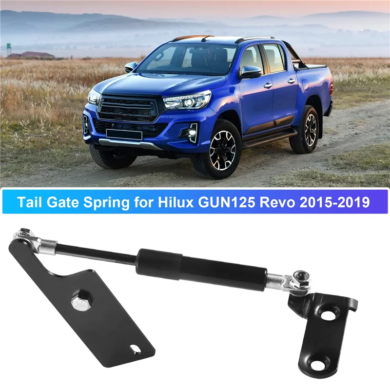 A09E-задняя плата задней двери, замедленная опорная стойка, подъемная стойка, газовый амортизатор для Toyota Hilux GUN125 Revo 2015-2019