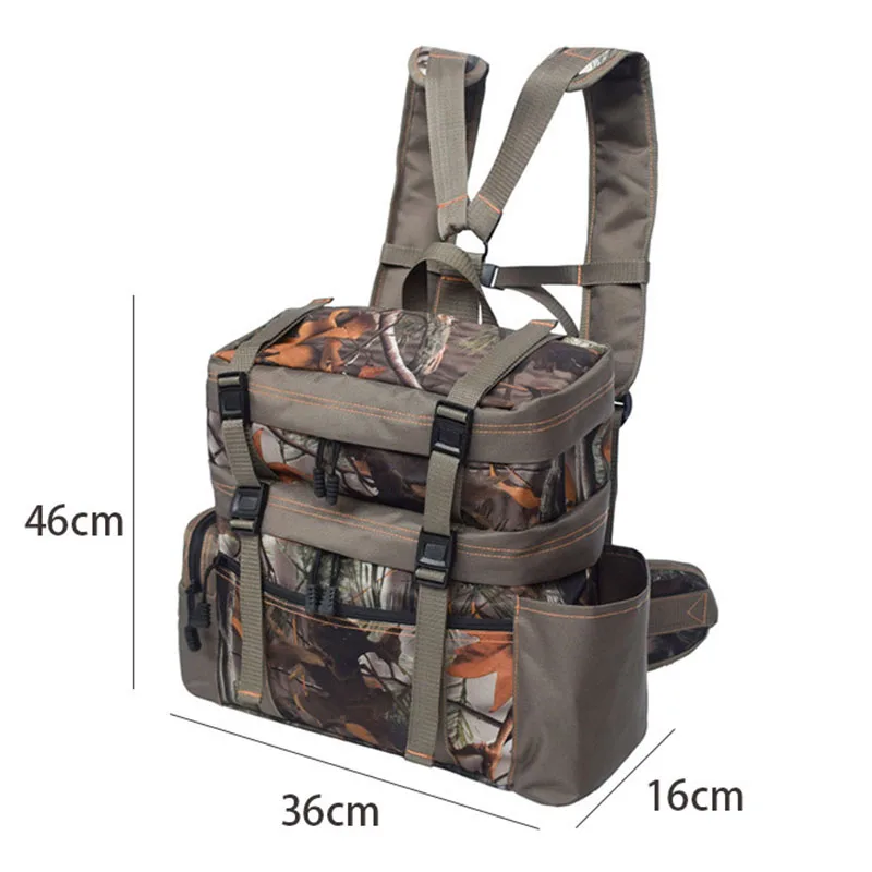 Imagem -03 - Oulylan-mochila Tática Camo Outdoor para Homens Bolsa de Acampamento Impermeável Grande Capacidade Design em Camadas Bolsa de Montanhismo