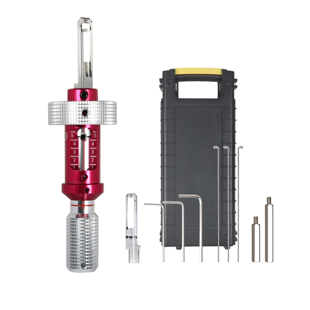 Herramienta de apertura de cerradura profesional de alta calidad para Israel Mul-T, suministros de cerrajero, herramientas de mantenimiento de Hardware