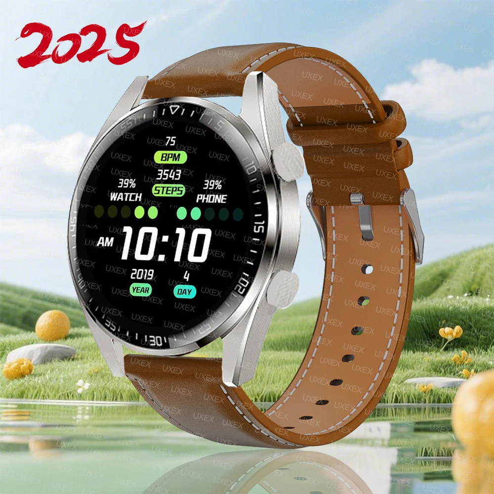 

Классические Рождественские Подарочные Смарт-часы Hombre 1,52 дюйма HD Часы Женские Беспроводной Трекер Здоровья Вызов Пользовательские Фото GTS Часы Смарт-Новинка 2025