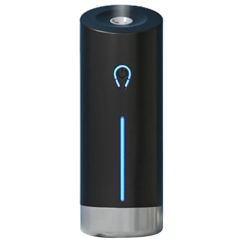 Silent Automatic Fragrance Machine: Compact Aromatherapy Spray Device For Home, In Black