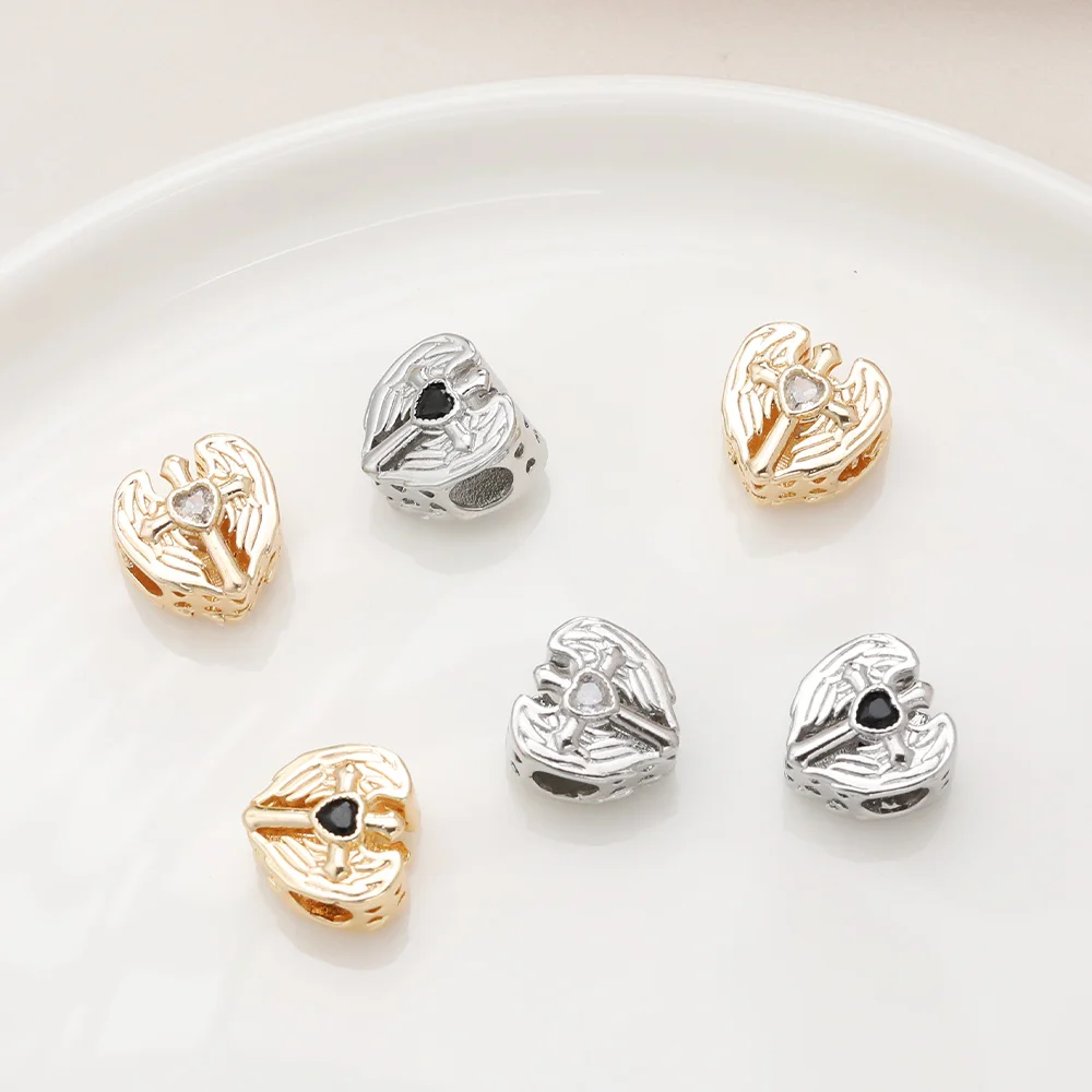 

Cordial Design 40Pcs 12*12MM Jewelry Findings/Copper Bead/Bracelets Accessories/Hand Made/Genuine Gold Plating/Heart #195067