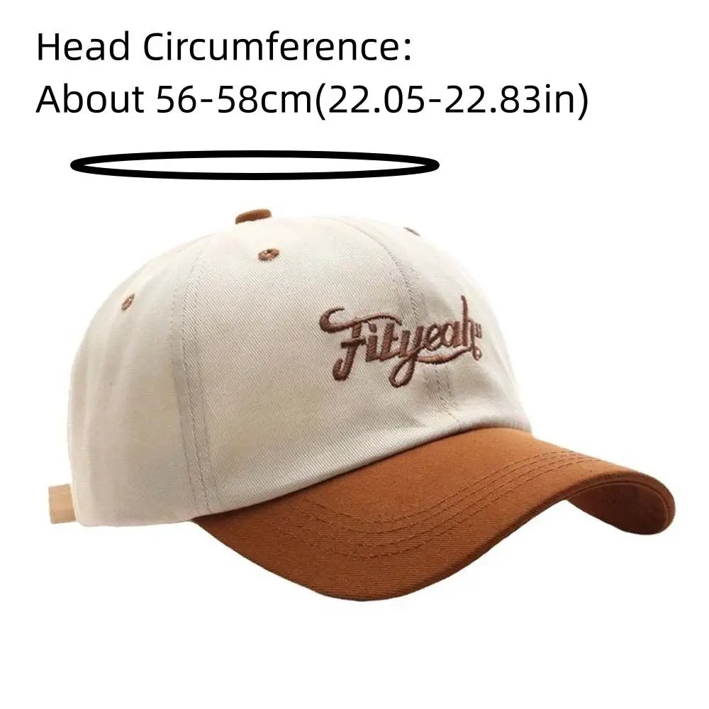 Boné de beisebol bordado com letras ajustáveis estilo coreano protetor solar unissex boné de pico hip-hop versátil verão guarda-sol chapéus masculinos