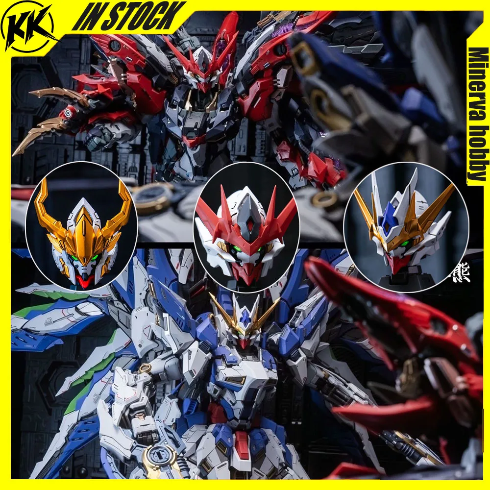 جديد مينيرفا هواية LINGXUZI رئيس نحت استبدال رئيس ل MG بارباتوس السماء المدافع الجمعية أطقم منمذجة لعبة GK نموذج ملحق هدية #1