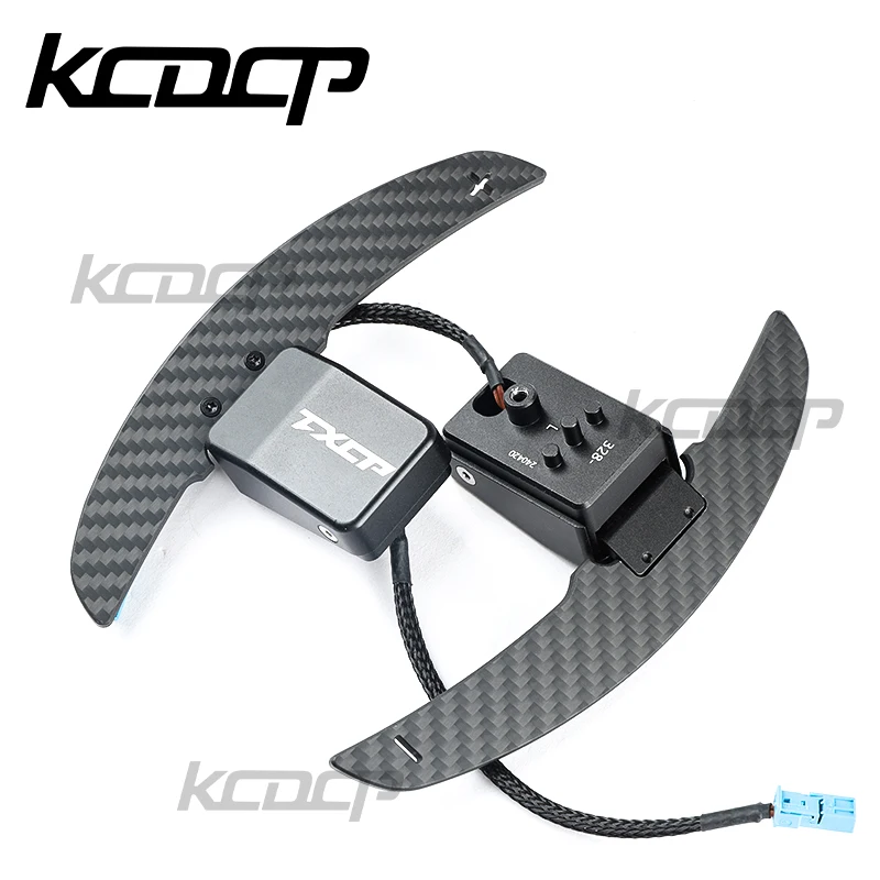 Fit For BMW X1 X2 X3 X4 X5 X6 X7 M2 M3 M4 M5 M6 M8 Z4 G29 Mini Supra I8 Carbon Fiber Magnetic Shifting Paddles