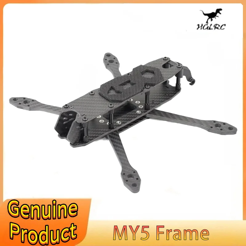 

HGLRC MY5 5inch Frame 225mm Wheelbase for Freestyle Racing Drone RC Acessorios