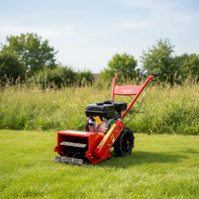 

Home Care Lawn Tool: 2-In-1 Mower & Brush Cutter