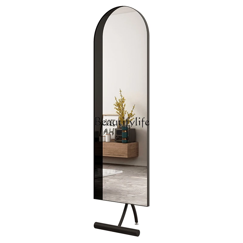 

Nordic Home Bedroom Floor Mirror Clothing Store I Light Luxury Full-Length Mirror