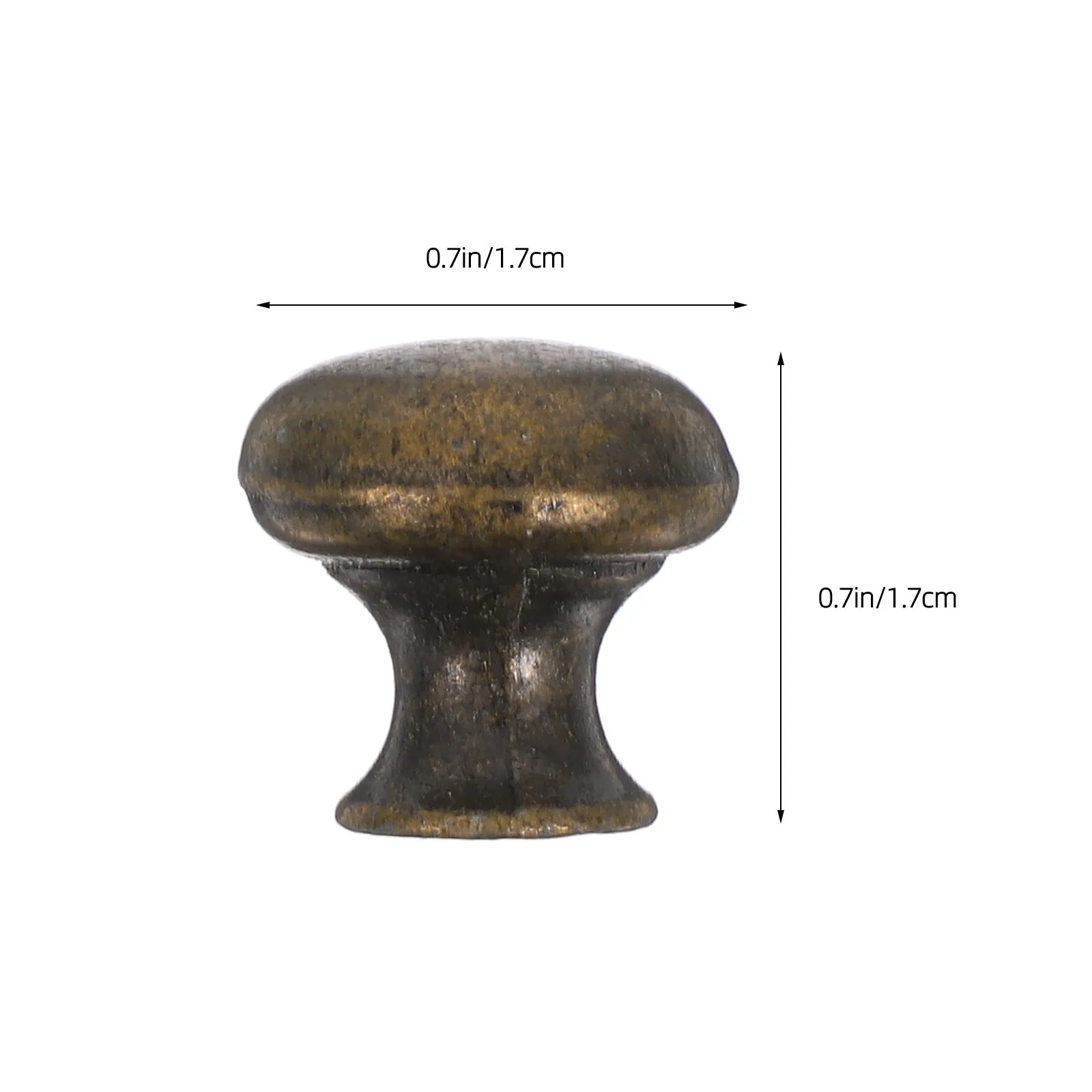 10Pcs Rustic Cabinet Knobs Premium Zinc Alloy Dresser Drawer Pulls Easy Install Kitchen Bedroom Furniture Decorative Handle