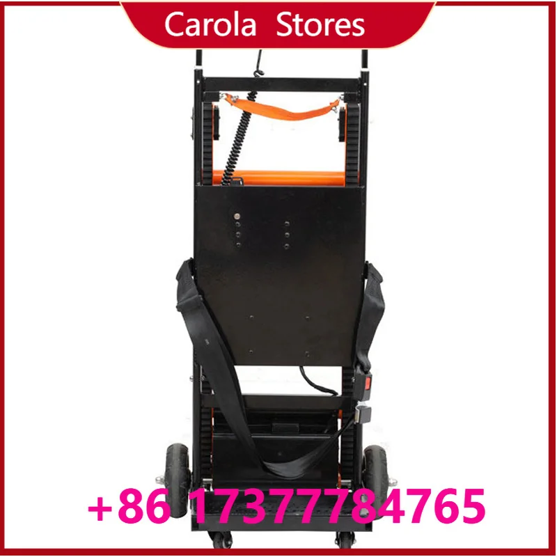 Adjustable Telescopic Handle  Stair Climber 250KG Heavy Crawler Hand Truck  Powered High