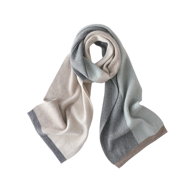 Arrival Autumn Winter 100% Cashmere Knitted Women Scarf Poncho Warm Fashion Capes Lady High Quality Scarves Thick Scarf Brand F