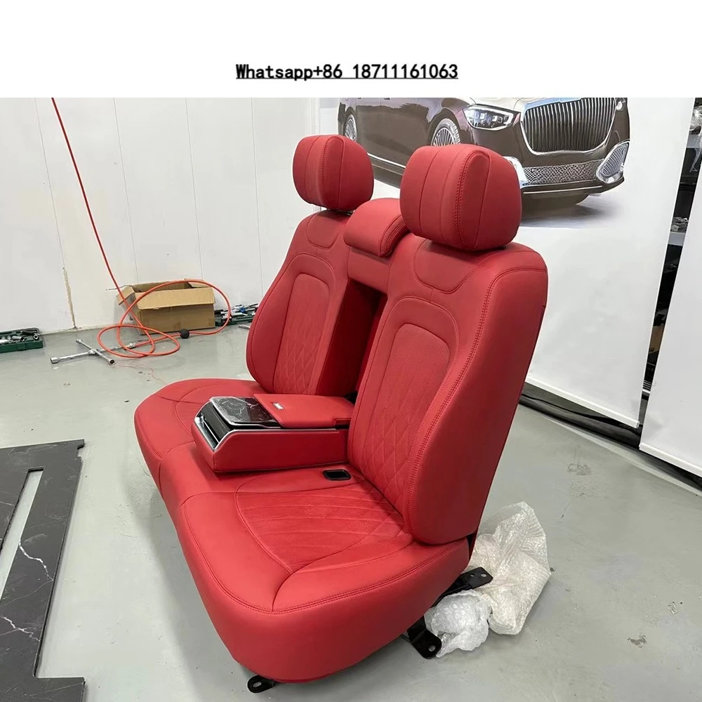 G Class W465/W464/W463 Rear Multifunctional Seat G500 G63 G450D G55 G65 G350D G Wagon Interior Rear Seat Chair Leather Auto Part