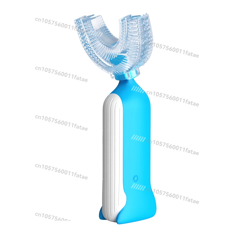 

Children's Toothbrush U-shaped Baby 2-6 Years Old Silicone Soft Hair Baby Child Training Brushing Teeth