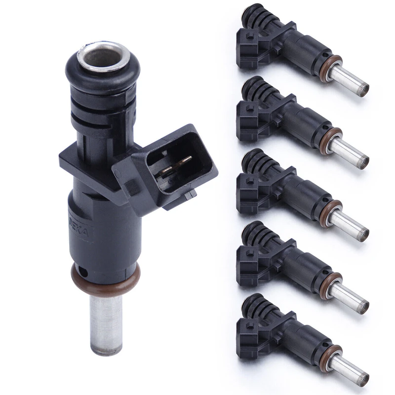 6pcs 13537531634 FUEL INJECTORS for BMW 328i 330i 525i 528i 530i X3 X5 Z4