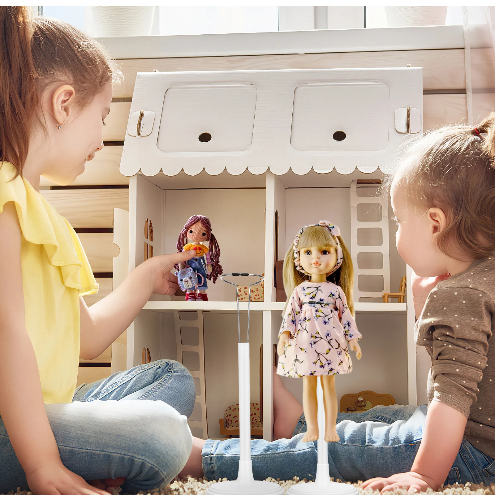 

4 pcs Stand Bracket Display Rack For Small Action Figures Storage Support Vertical Holder Decorative Home Decoration