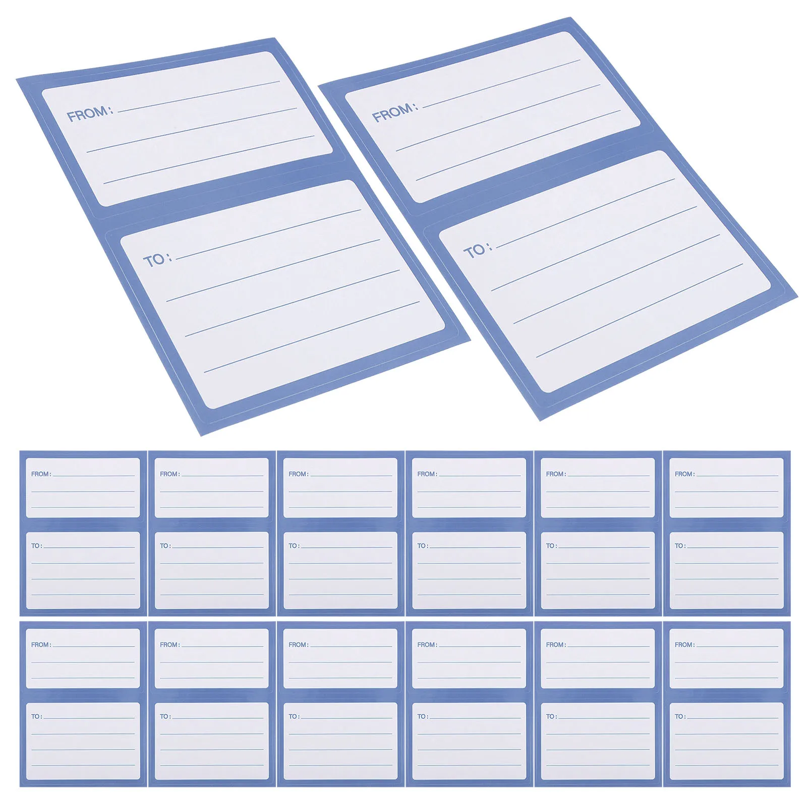 

150 Pcs Can Mailing Label Envelope Address Labels The Circle for Envelopes Office Stickers