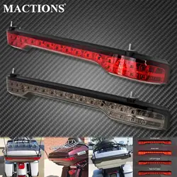 Motorcycle Rear Tour-Pak King Tour Trunk Pack Turn Signal Brake LED Light For Harley Touring Road Electra Glide Limited 14-2021