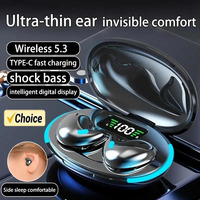 NEW Original X55 Wireless Sleep Earphone Noise Reduction Invisible Earphone Sleeping Headset Bluetooth Sport Headphones Earbuds