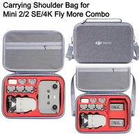 Drone Storage Box for DJI Mini 4K/Mini 2 SE/Mini 2 Fly More Combo Shoulder Bag RCN1 Shock-proof Waterproof Carrying Case