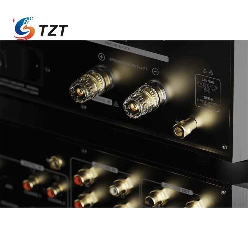 TZT Eversolo AMP-F10 Усилитель мощности 1000 Вт Двухканальный независимый линейный источник питания Hi-Fi обработка звука