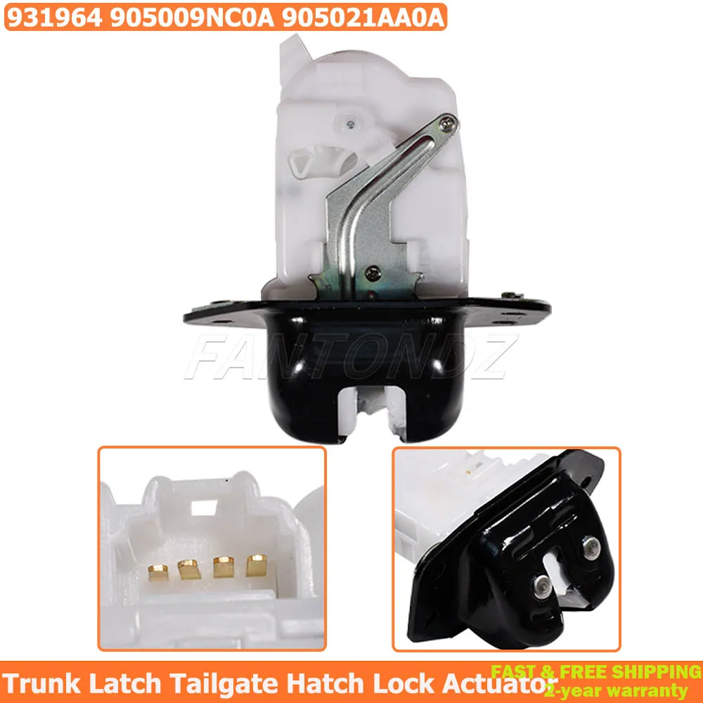 Trunk Latch Tailgate Hatch Lock Actuator For Nissan Pathfinder Rogue Murano 2014-2018 905009NC0A 905009NC0B 905021AA0A 931964