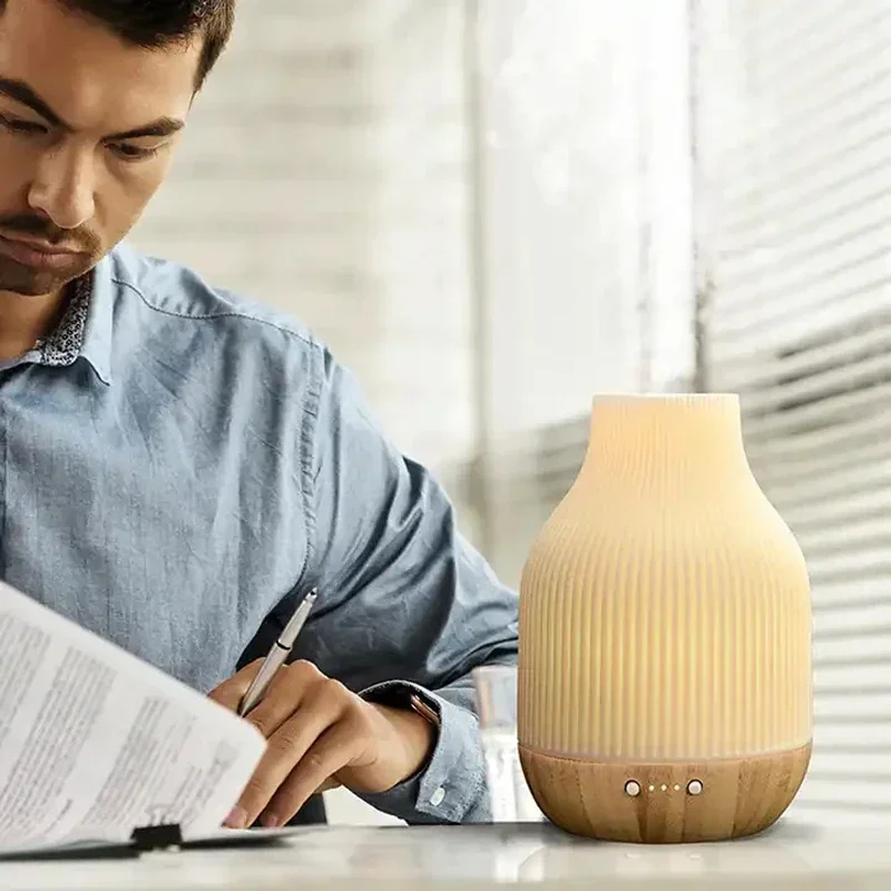 Керамическая модель для дома, большая комната, офис, 180 мл, увлажнитель воздуха без воды, автоматическое выключение, тихий диффузор для эфирного масла