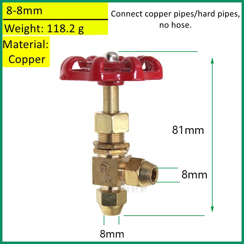 Vanne à pointeau - NVA series - Hayward Industries, Inc. - manuelle