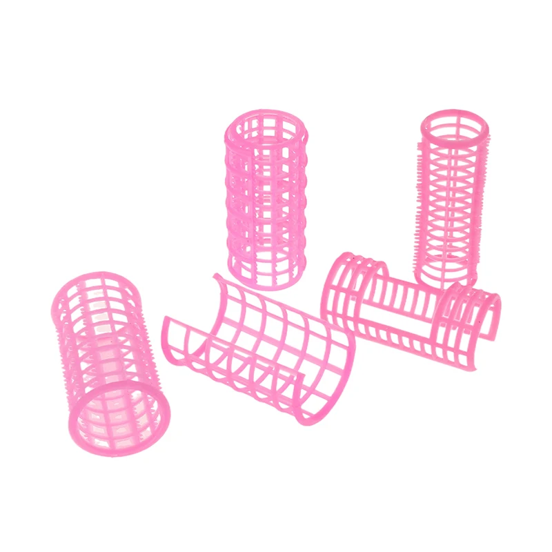 12 ชิ้น/เซ็ต Heatless Hair Curler ลูกกลิ้ง S/M/L Grip คลิปขี้เกียจ Curlers Hairdressing DIY ผมจัดแต่งทรงผมเครื่องมือสําหรับผู้หญิง