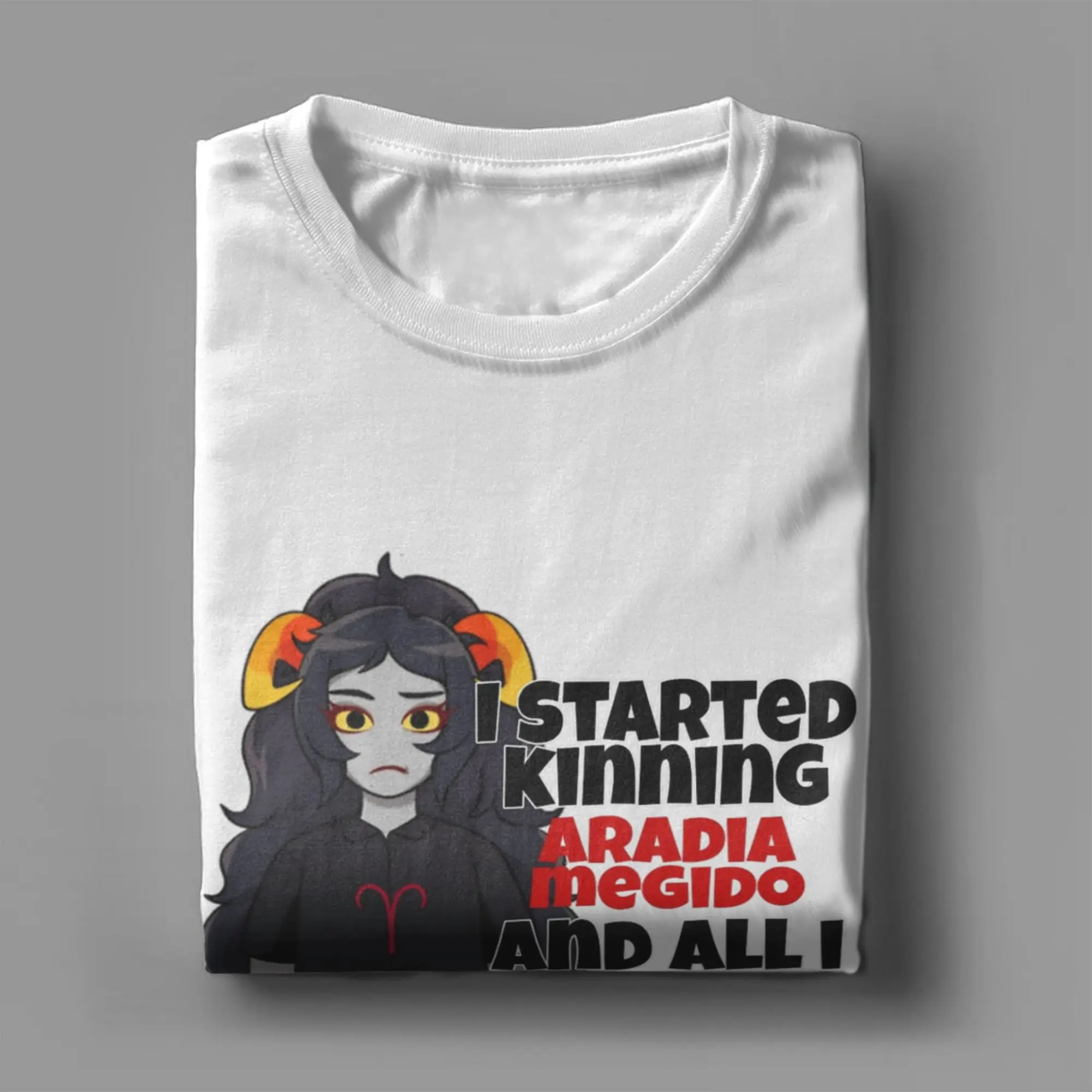 زوجين تي شيرت مانغا Homestucked Aradia Medigo كين تي شيرت الهيب هوب الصيف تي شيرت نمط ملابس علوية من القطن الخالص هدية