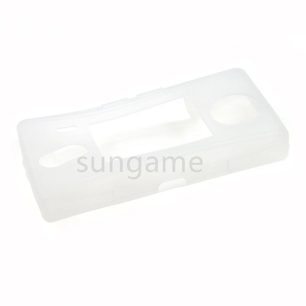 10 قطع لـ GameBoy Micro حافظة من السيليكون المضاد للخدش لغطاء حماية ناعم وشفاف GBM