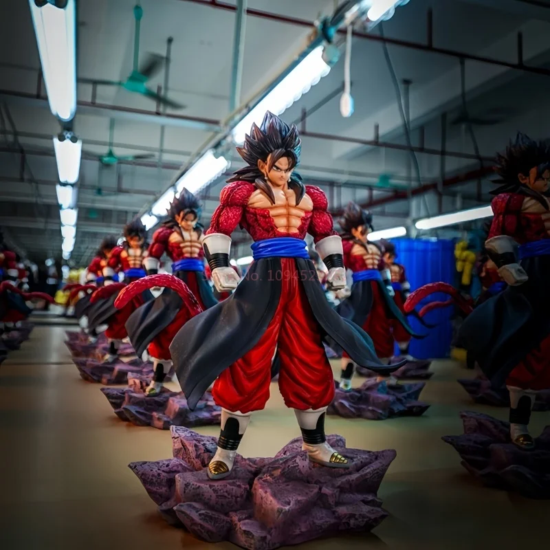[Jt Toys] EN STOCK Dragon Ball Anime Toy Super Four Vegeta Iv 35cm pintado a mano Gk figura modelo ornamento colección regalo