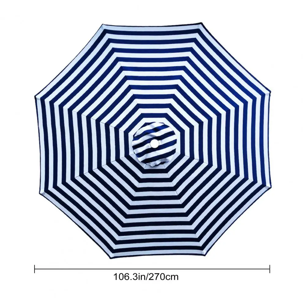 屋外パティオパラソルキャノピー交換用マーケットパラソルフレームと互換性あり庭やデッキ用の耐久性のあるサンシェード