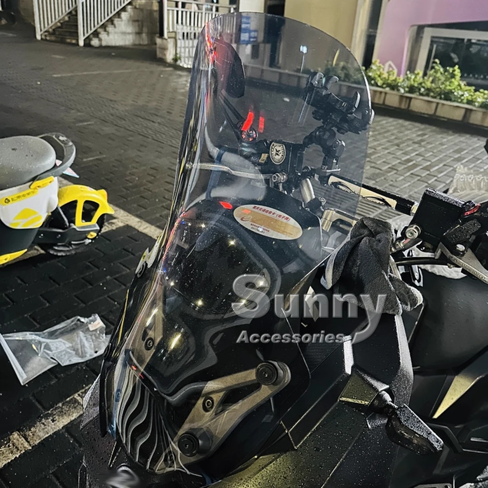 For SYM ADX 125 Husky 125 ADX125 Windshield Modification High Chest Panel Windshield Accessories