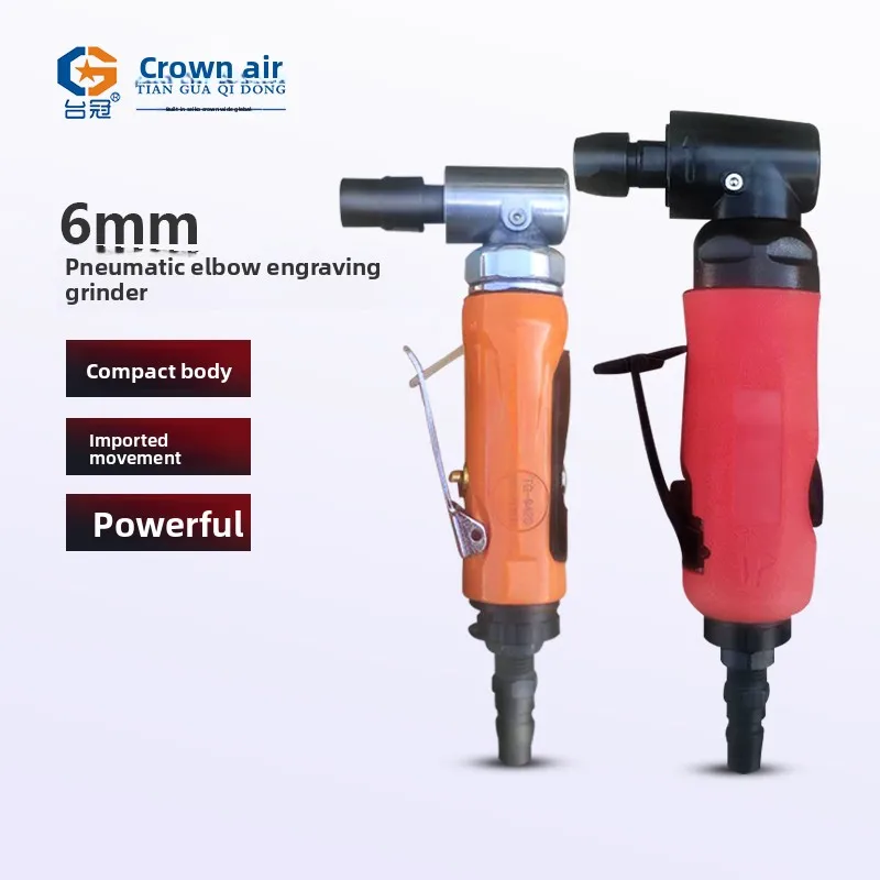

Pneumatic Grinder Elbow Right Angle Inner Hole Chamfering Artifact Polishing Machine Grinder 90 Degree Crown Tire Repair Tool
