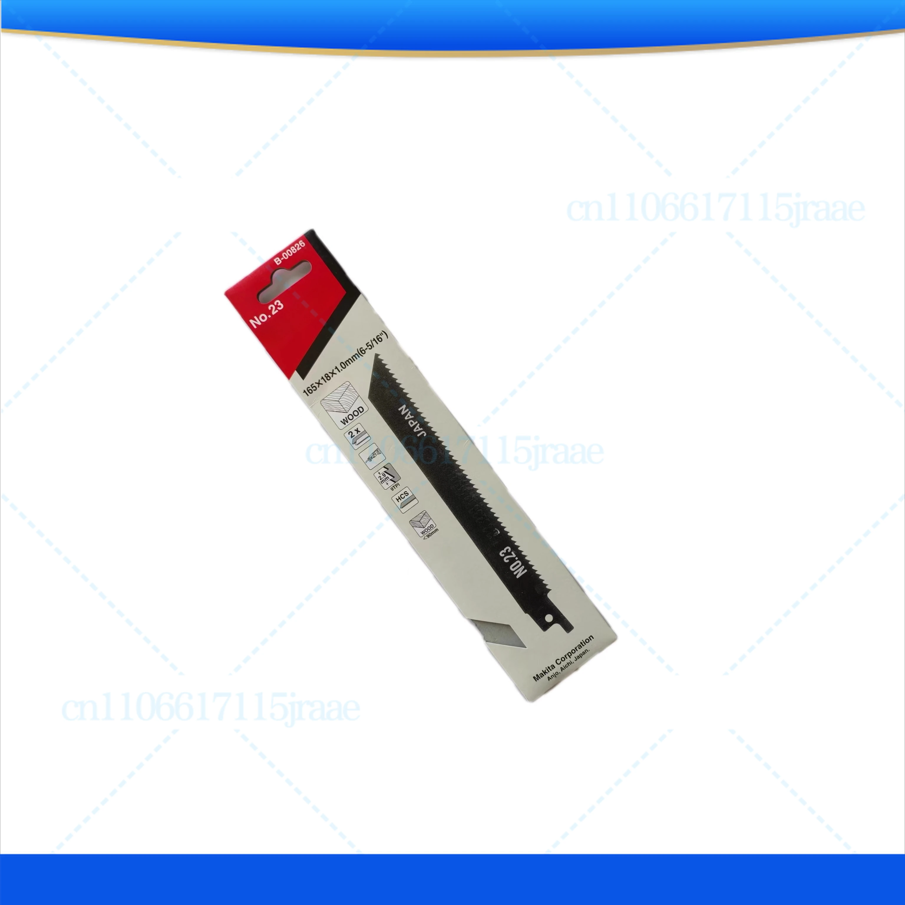 Para Makita hoja de sierra de sable corte de madera hoja de sierra eléctrica alternativa B-00826 hoja de sierra de corte de madera