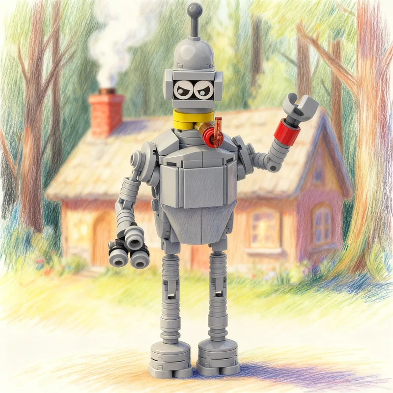 Model Kit Database - 144 pièces MOC Bender, Kits de