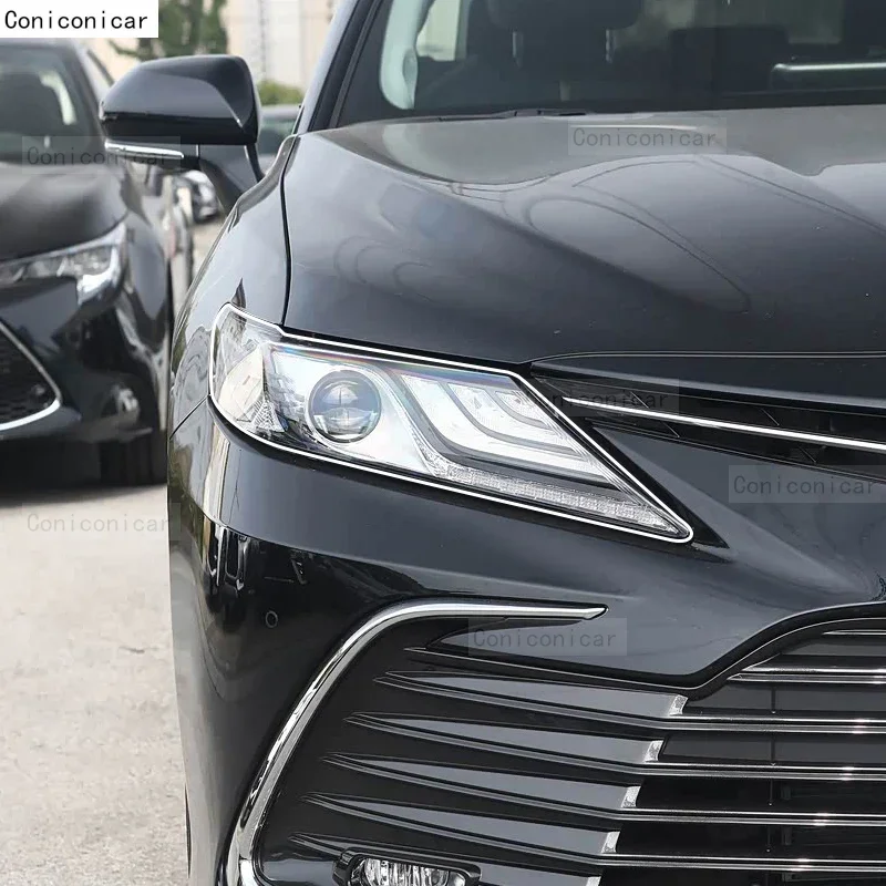 طبقة رقيقة واقية ملصقات بولي يوريثان لتويوتا كامري 2018-2023 سيارة العلوي شفافة سوداء إصلاح المضادة للخدش اكسسوارات PPF