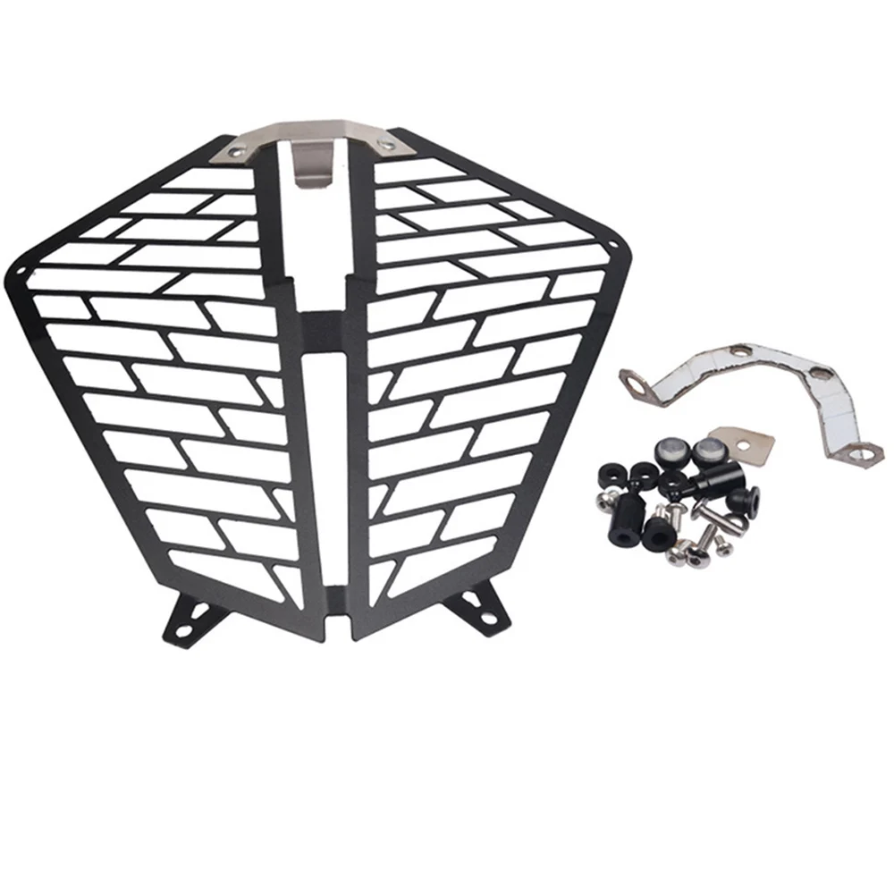 Couvercle de phare avant en maille d'aluminium, couvercle de protection pour KTM 790ADV 390ADV 890ADV R, grand abat-jour