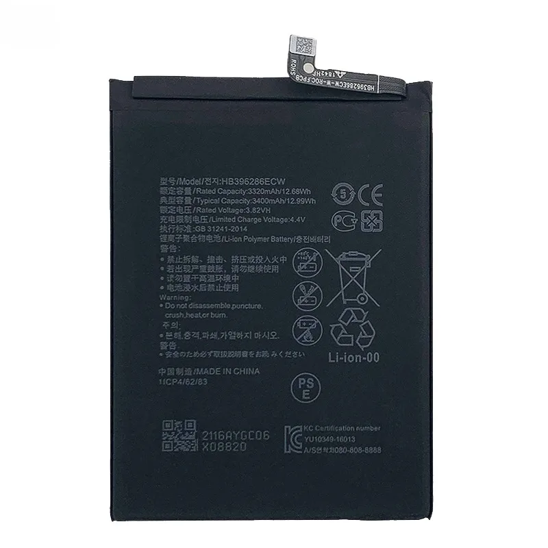 HB396286ECW بطارية لهواوي Honor10i20 لايت ، P20/Honor10 Lite-2/P الذكية 2020 POT-LX3 POT-LX1T POT-LX1 POT-L23 POT-L21 POT-LX2