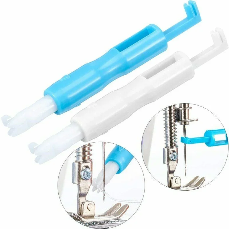 3/1pcs Automatic Sewing Threader Stitch Insertion Tool Quick Threader Needle Changer Hold Needles Firmly Sewing Supplies