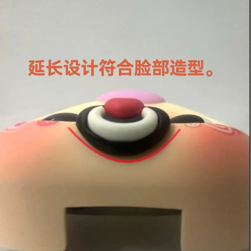 Auf Lager Baby Drei gebogene Schnuller Hochwertige handgefertigte entspricht den Gesichtskonturen Zubehöranzug 400 % 200 % 100 % 80 %