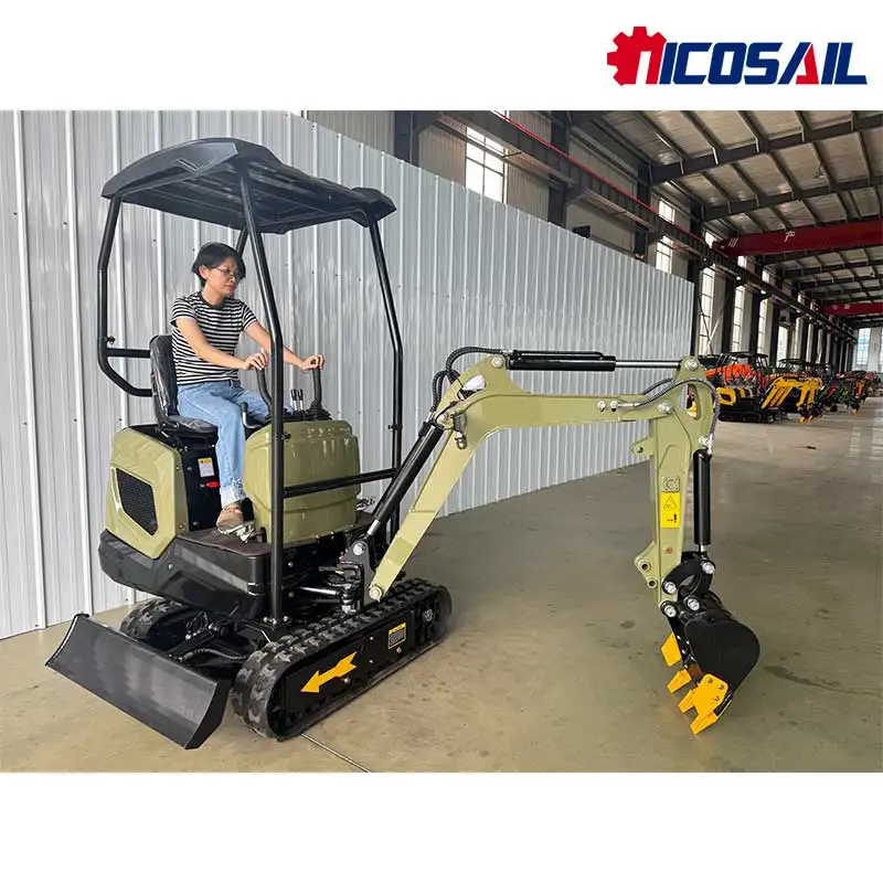 EUR5 Approved Multi-Functional Mini Excavator - Hydraulic for Construction, Farm & Ranch Work